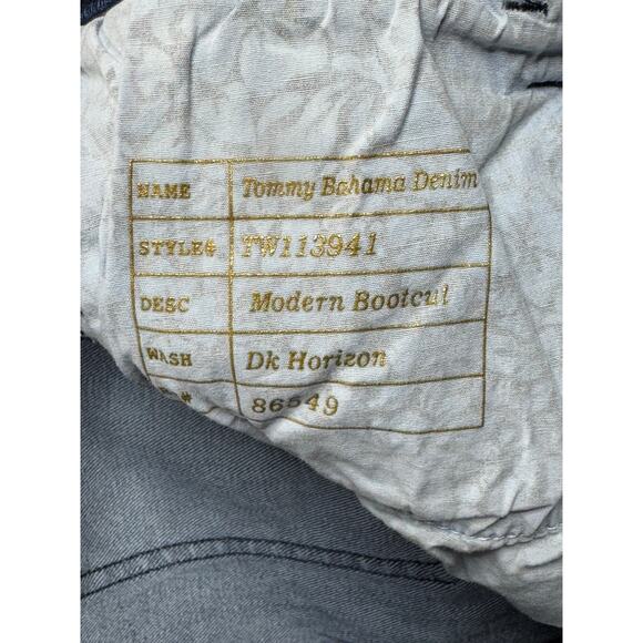 Tommy Bahama Denim Women's Dark Wash Modern Bootcut Blue Jeans - Size 27x26 - Picture 7 of 9